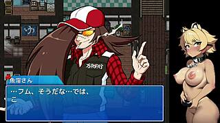 i explore a new fishing spot in this hentai game with intense action