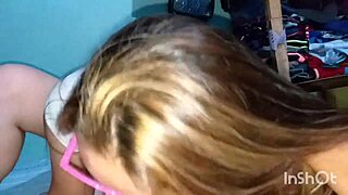 fucking husband's best friend in his room 😈