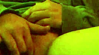 blonde girl squirts during masturbation!