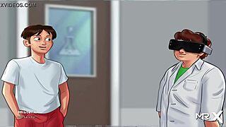 Summertime Saga Молоко из груди E1 88 Аниме секс