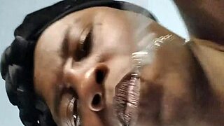 Milf enjoys swinging with her large breasts.