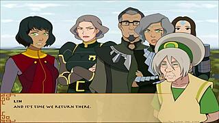 Kyoshi And Yangsen Give Blowjob In Four Elements Trainer Book 4