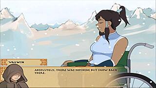 four elements trainer book 4 love part 9 - sexy cartoon massage session