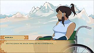 four elements trainer book 4 love part 9 - sexy cartoon massage session