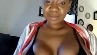 Jessica Grabbit teases her loyal fans with a rabbit toy during this live webcam show