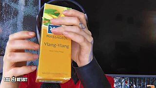 dirty latex femdom asmr with lou nesbit