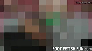 Naughty boys jerk off to my feet in femdom pov bdsm session