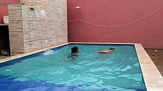 Hey, check out this teen giving a public blowjob outdoors! 😏