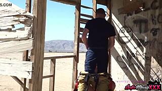 Sofie Marie bent over for a hard outdoor fuck! 🔥