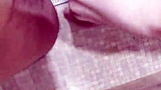 Hot Brunette Sucks Dick In Shower Sweetly