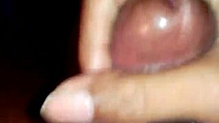 Stroking Big Black Cock