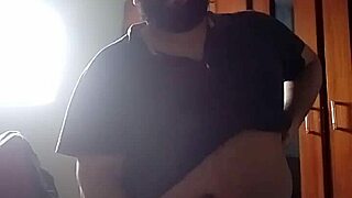 Enjoying a burst of pleasure in this sexy moment