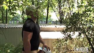 i enjoy an outdoor blowjob from a hot milf amateur