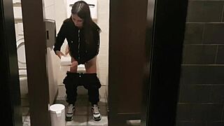 he caugh me in the toilet and cum in my mouf