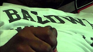 fat black cock cumming in slow motion detailed view