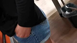 that ass in the supermarket looks amazing