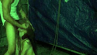 Erotic Anya Olsen dominates rough outdoor public hump