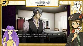 Oh wow, that blonde bodybuilder's handjob in the pool is so hot! His muscular cock explodes in orgasm during this uncensored yaoi anime game.