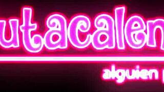 Having fun with the gym receptionist.