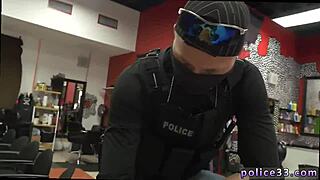 Narrative of big black buff guy in gay sex leading to suspect apprehension