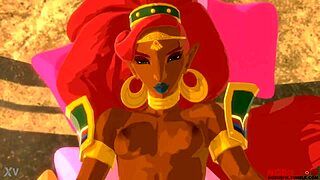 i saw urbosa fuckin link, she was ridin his cock so hard, it made me cum instanly