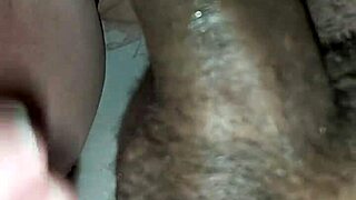 a babe performs a close-up blowjob and handjob