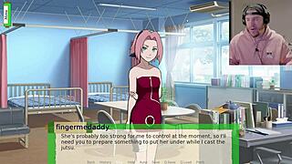 sakura and ino chase after the jikage rising in uncensored hentai threesome