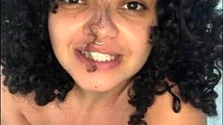 Exploring new sensations outdoors with toys