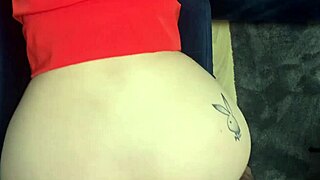 chatting with girlfriend on the sofa