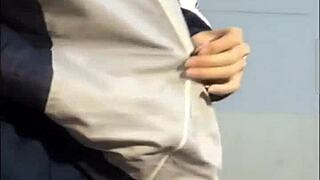 Feeling intense passion in gay encounter