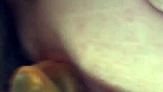 My hot one loves getting fucked with a toy in her ass!