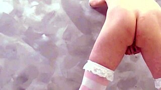 Eronekokun explores lolipop masturbation in cute cat paw cosplay roleplay