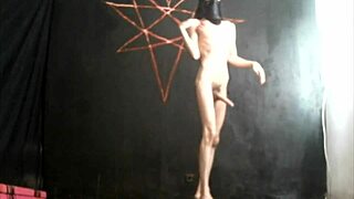 Bearded Lady Teases With Intense Feet And Cock