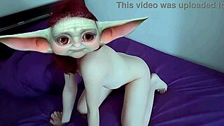 Yoda of the star warriors in an asian mature adventure