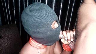 Big Ass Babe Gagging On Long Black Cock In Deepthroat