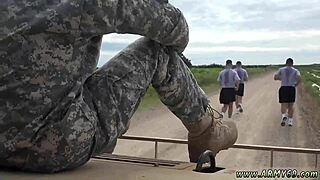 Army Gay Boys Experience Intense Emotions During Naughty Teaching Session
