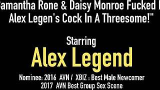 samantha rone performs in group scene 😎