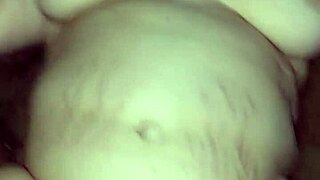 milf gets creampied on the sofa in casual homemade sex