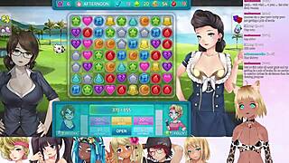 vtuber lewdneko plays huniepop 2 double date part 3.