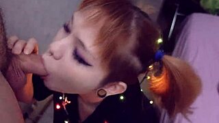 New Year's Blowjob from Cute Russian Cutie 😘