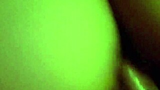 A Latina woman bounces with her big ass in a fun routine.