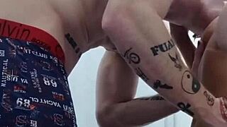 She sucked my monster cock deliciously