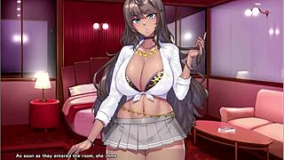 Cumming inside cheerleader in hentai