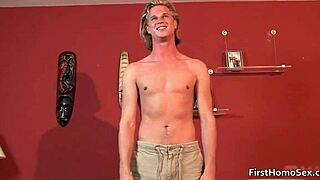 blonde gay dude strips for hardcore anal action. i can't get enough!