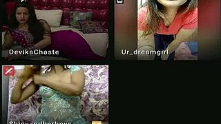 spicybaate hosts live show with indian teen girls having anal sex