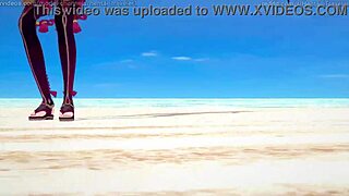 genshin impact mmd rockabye rosaria kuki shinobu in 3d anime