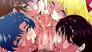 Bold Anime Blowjob Scenes Featuring Oral Pleasures in Hentai Gallery