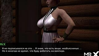 Cock Stands Up During Posing in Hentai Scene!