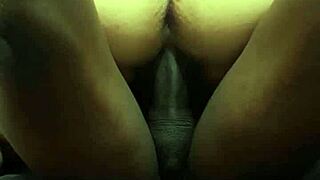 Monica Lima's Oiled Ass Blowjob Ends With Interracial Cumshot