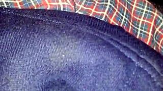 shy girl giving a wet hairstyle